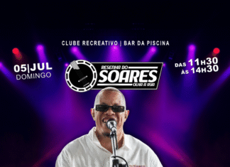 Domingo tem o som do Resenha do Soares no bar da piscina