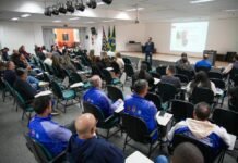 Diretoria na Capacitação sobre Prevenção de Acidentes de Trabalho