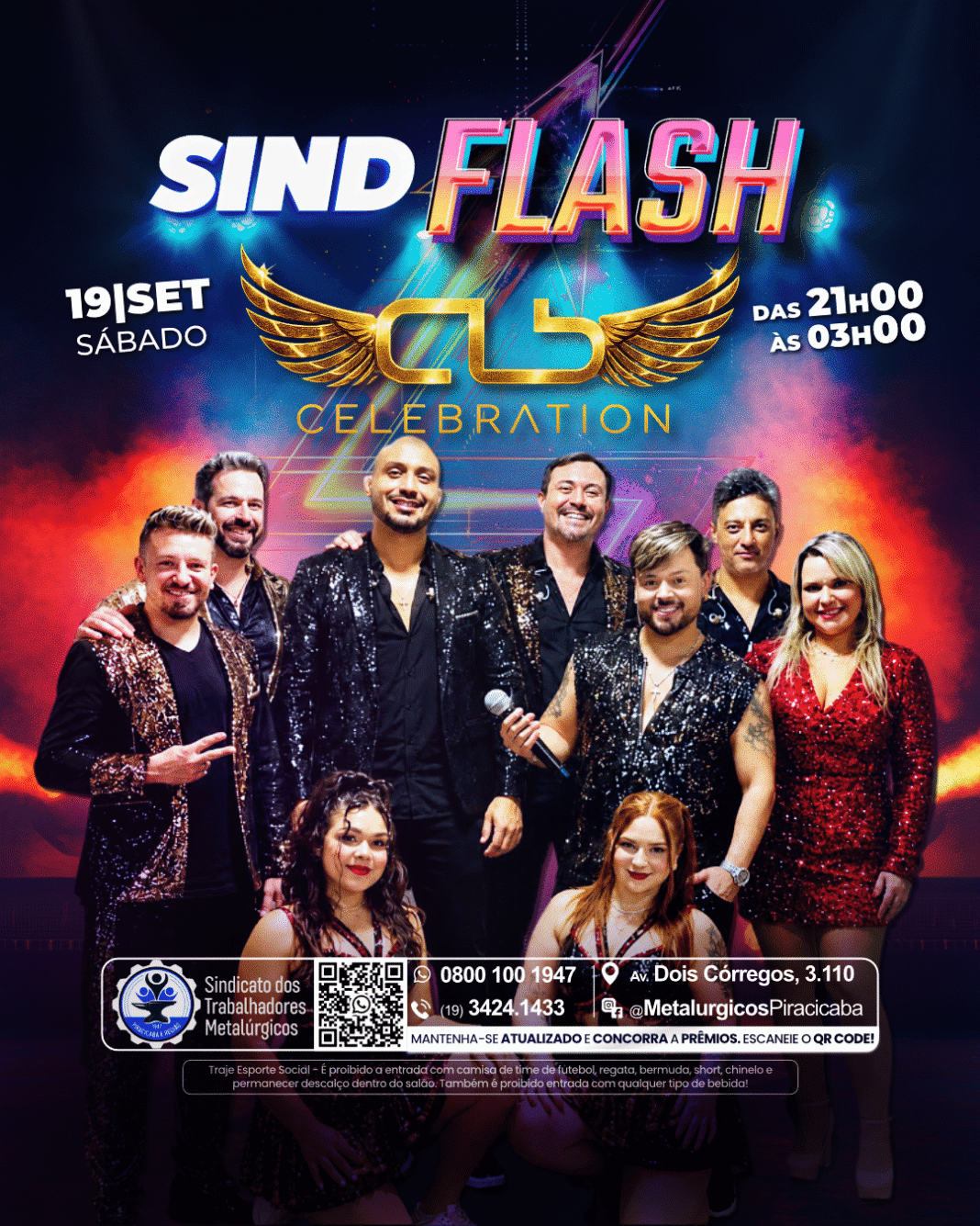 Arte siind flash banda celebration