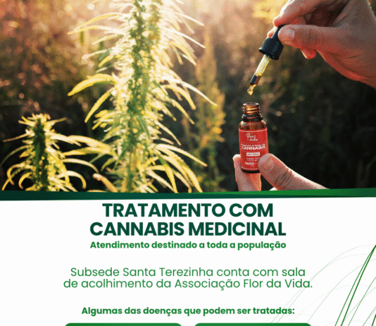 Tratamento com Cannabis Medicinal na subsede Santa Terezinha