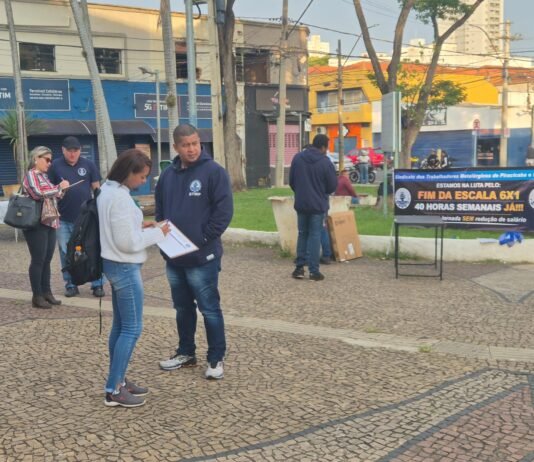 Diretoria em busca do fim da escala 6 X 1