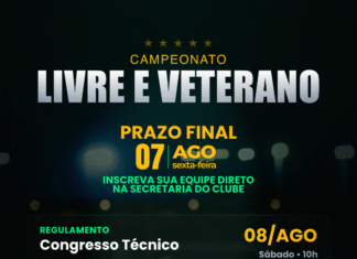 Livre e Veterano: programação