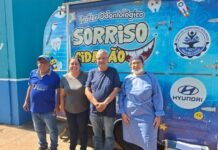 Sorriso Cidadão faz atendimento da E.M. Prof.ª Rita de Cássia Paulucci Costa
