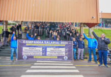 Presidente Juca fala com os trabalhadores da Painco