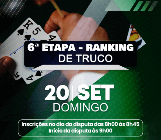6ª Etapa – Ranking Truco: 20 de setembro
