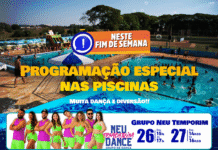 NESTE FINAL DE SEMANA: programação especial nas piscinas
