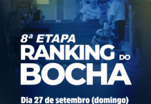 8ª etapa ranking Bocha: dia 27 de setembro