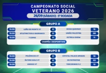 Veterano tem rodada no sábado