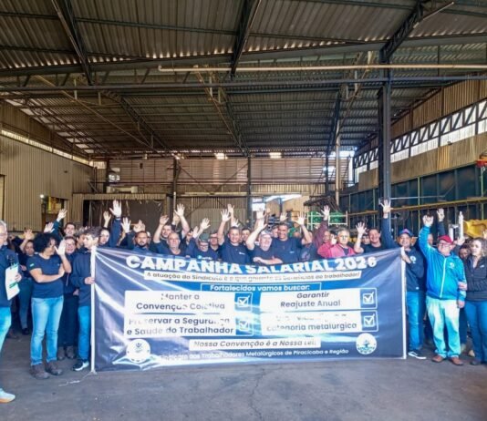 Campanha Salarial 2026: Assembleia na ST pinturas