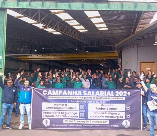 Campanha Salarial: Assembleia na AGA Trend
