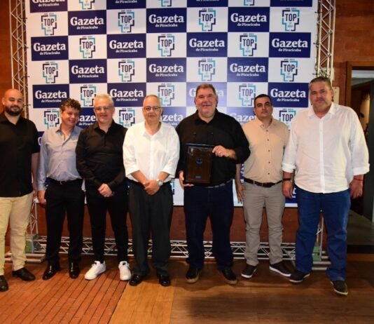 Presidente Juca e diretoria recebem o Prêmio Top of Mind 2026