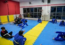 Aulas de Jiu-Jitsu no Clube Recreativo