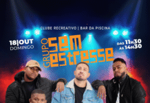 Grupo Sem Estresse toca domingo no bar da piscina