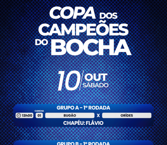 Copa dos Campeões do Bocha: dia 10 de outubro