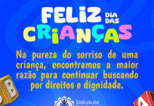 Feliz dia das crianças