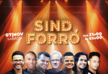 Banda Chapadão no Sind Forró dia 07 de novembro